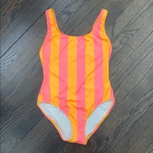 Solid & Stripe Swimsuit